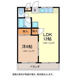 メゾン長辻Ａ棟の物件間取画像